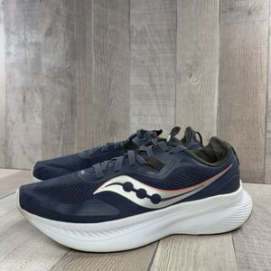 Saucony Ride 15 Women's Size 7.5 Running Shoes Athletic Sneakers Navy Blue